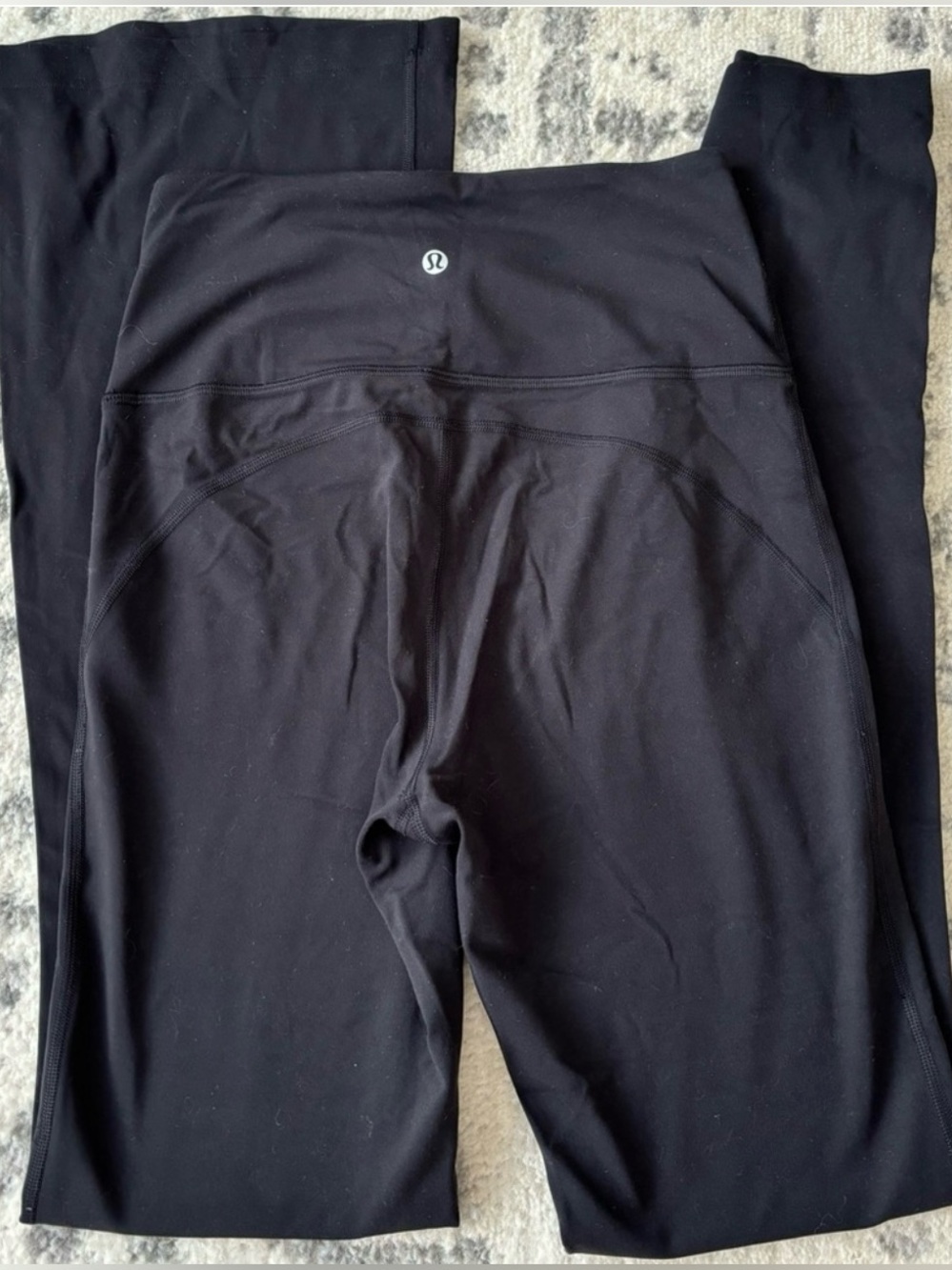 Lululemon groove super high rise flared pant nulu